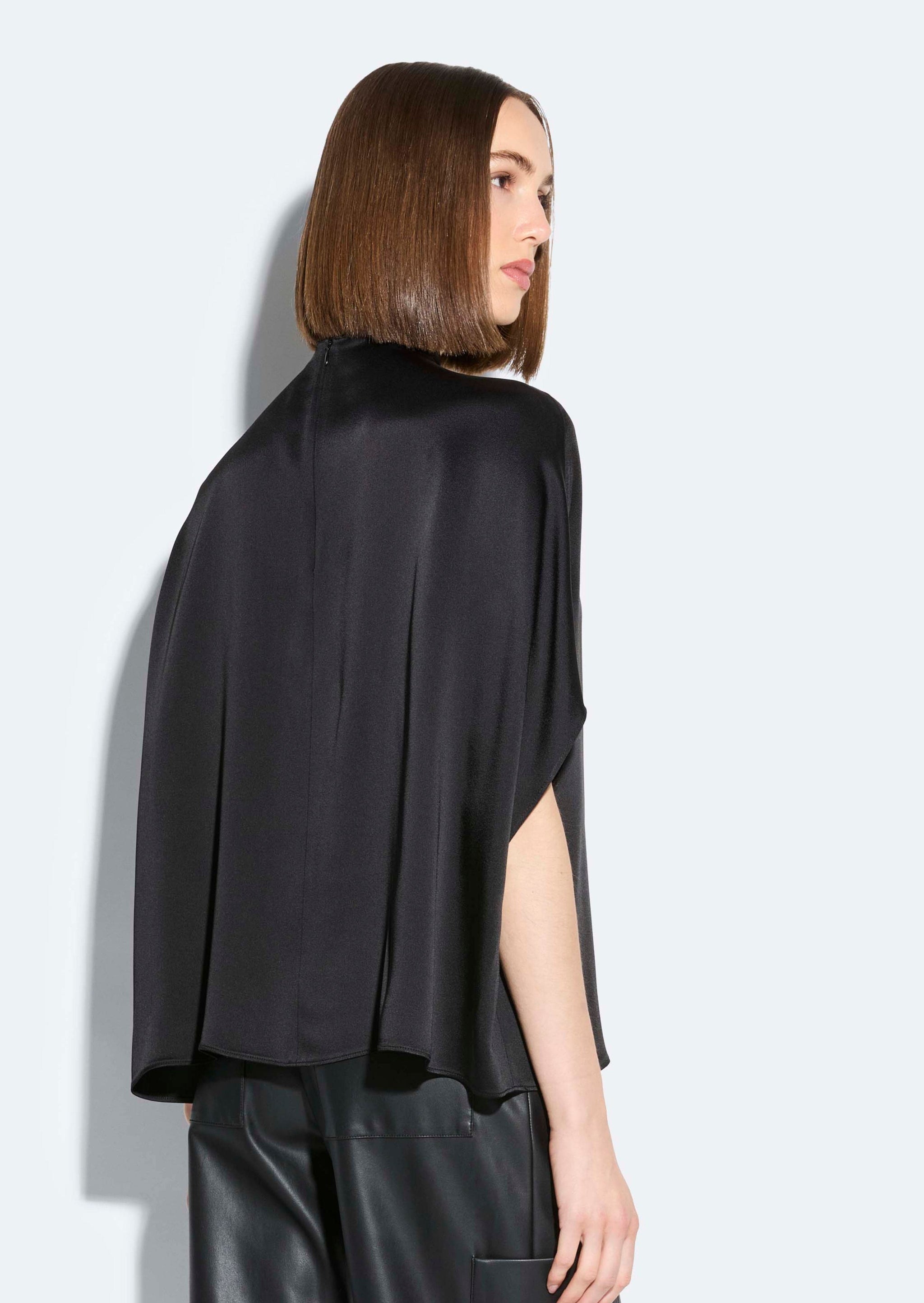 Satin Cape Tee