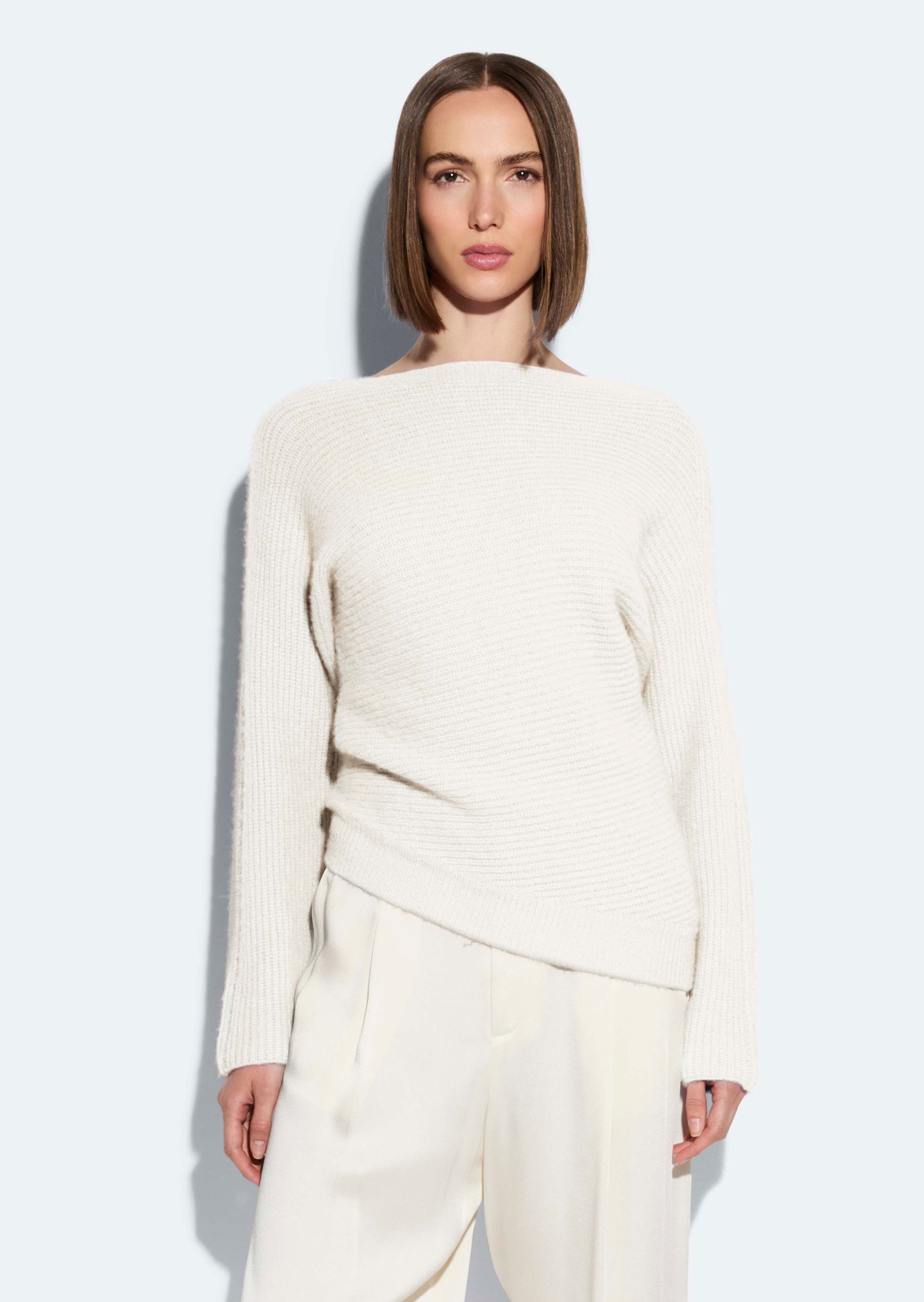 Cashmere Asymmetric Sweater