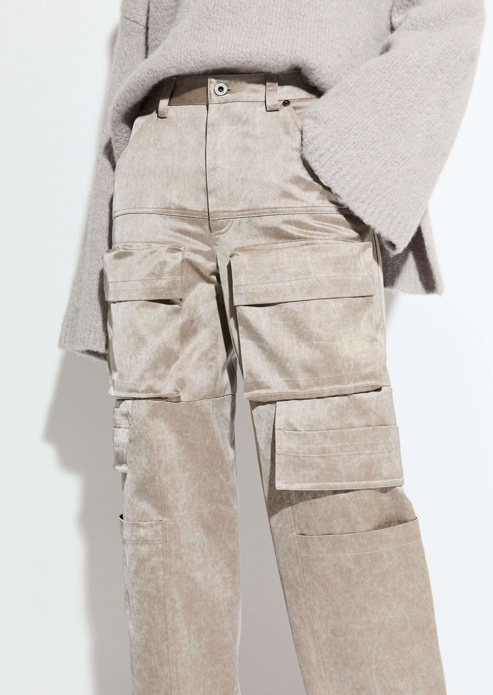 Washed Cotton Utility Pant