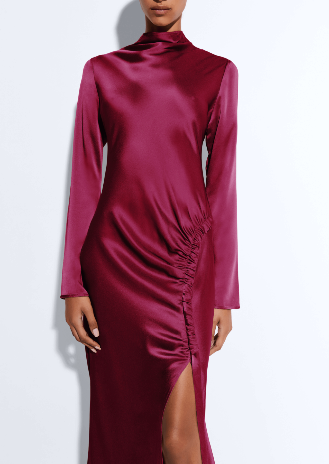 Satin Tab Gown - LAPOINTE