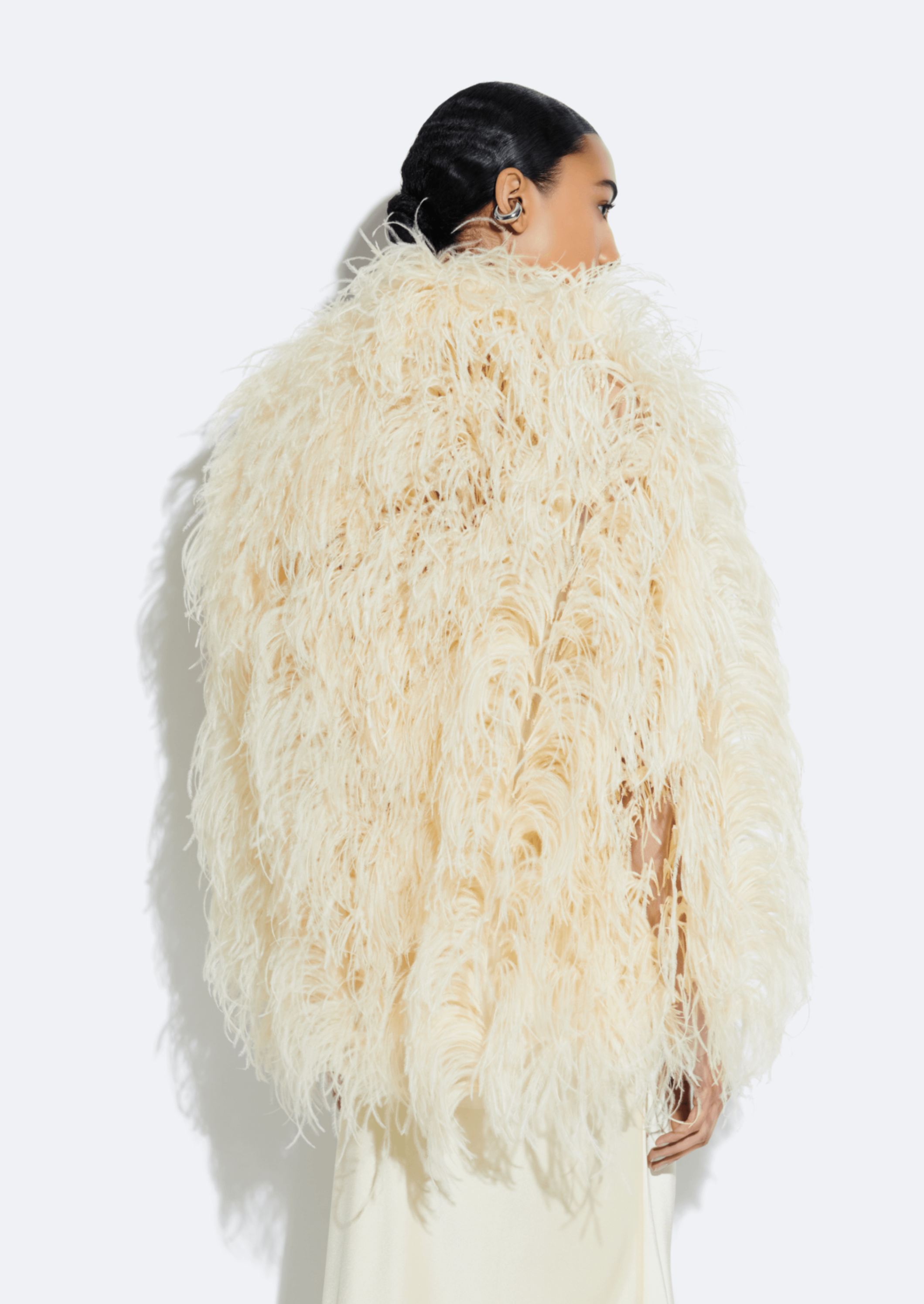 Marbled Feathers Jacket - LAPOINTE