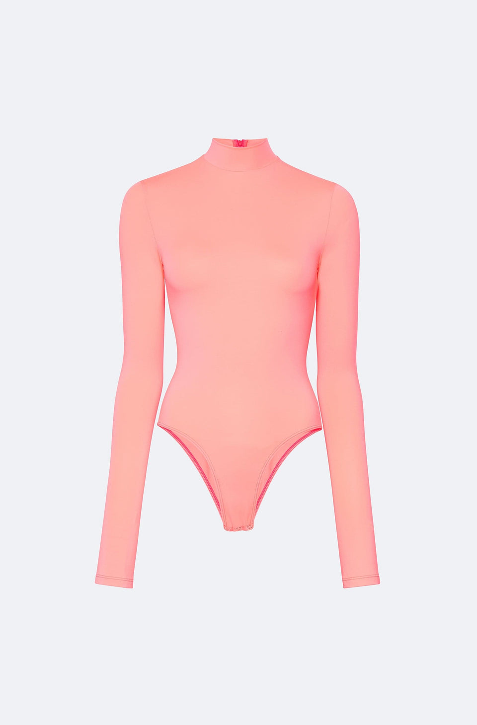 Compact Jersey Mock Neck Bodysuit