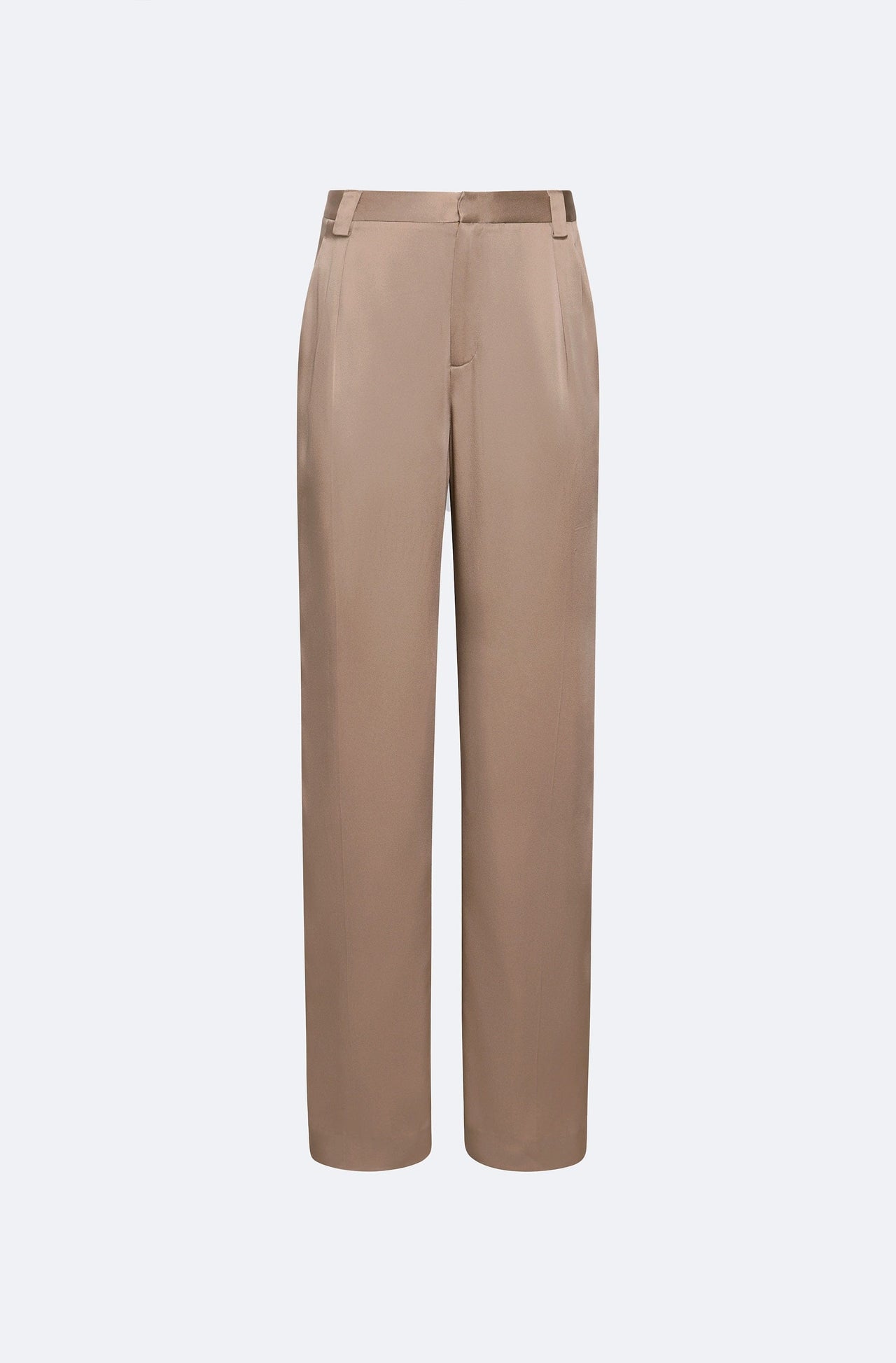 Satin Relaxed Pleated Pant - LAPOINTE