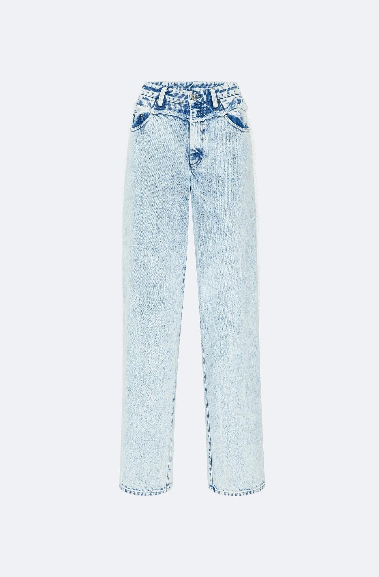 Lightwash Denim Double Seam Pant