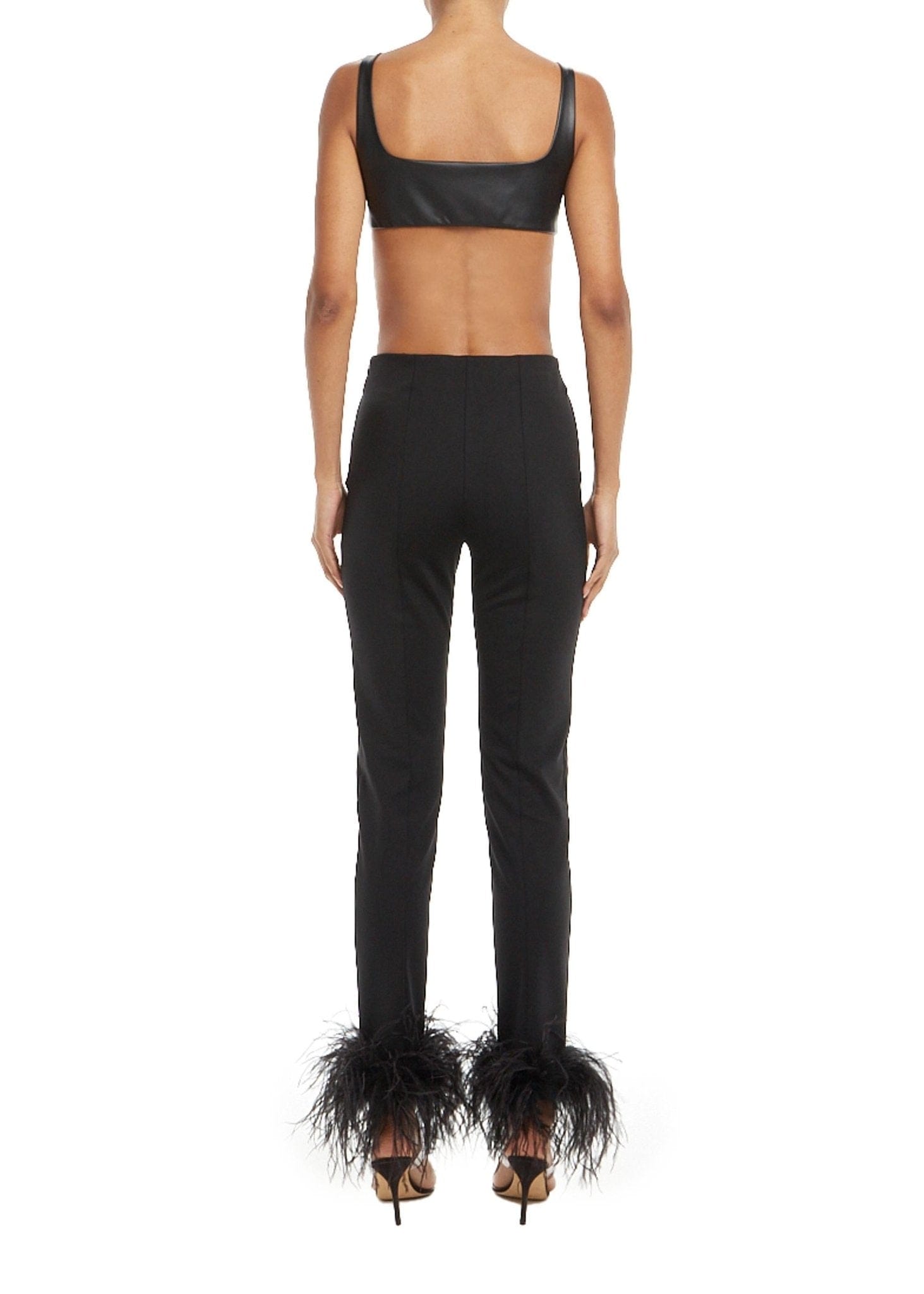 Scuba Legging With Feathers - LAPOINTE